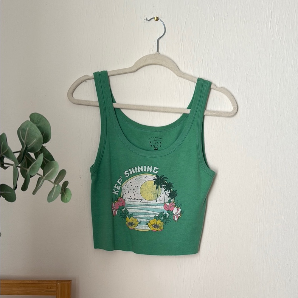 Billabong Teal Tank Top